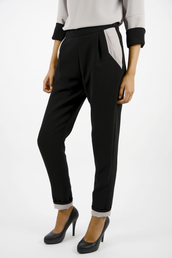 pantalon_noir_beige_louise_religieux pantalon